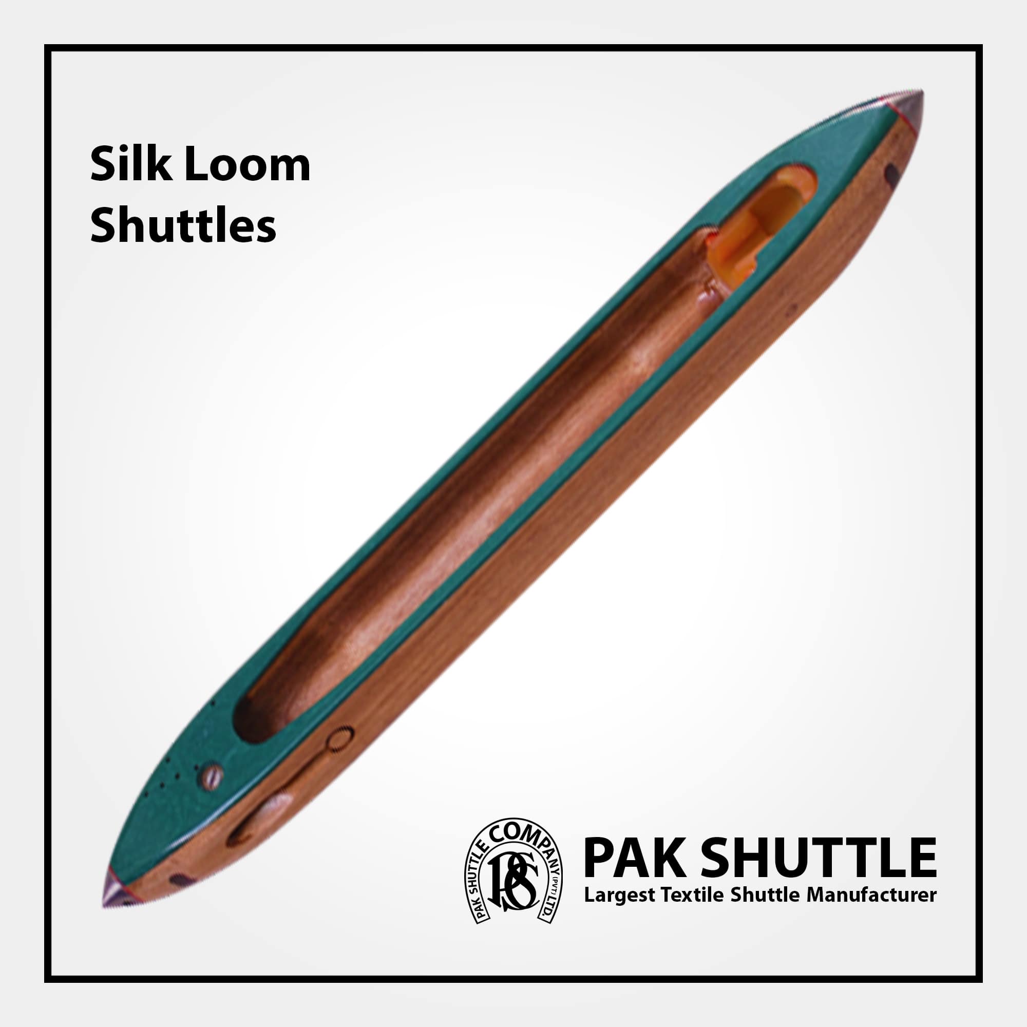 Silk Loom Shuttle by Pak Shuttle Company Pvt Ltd.