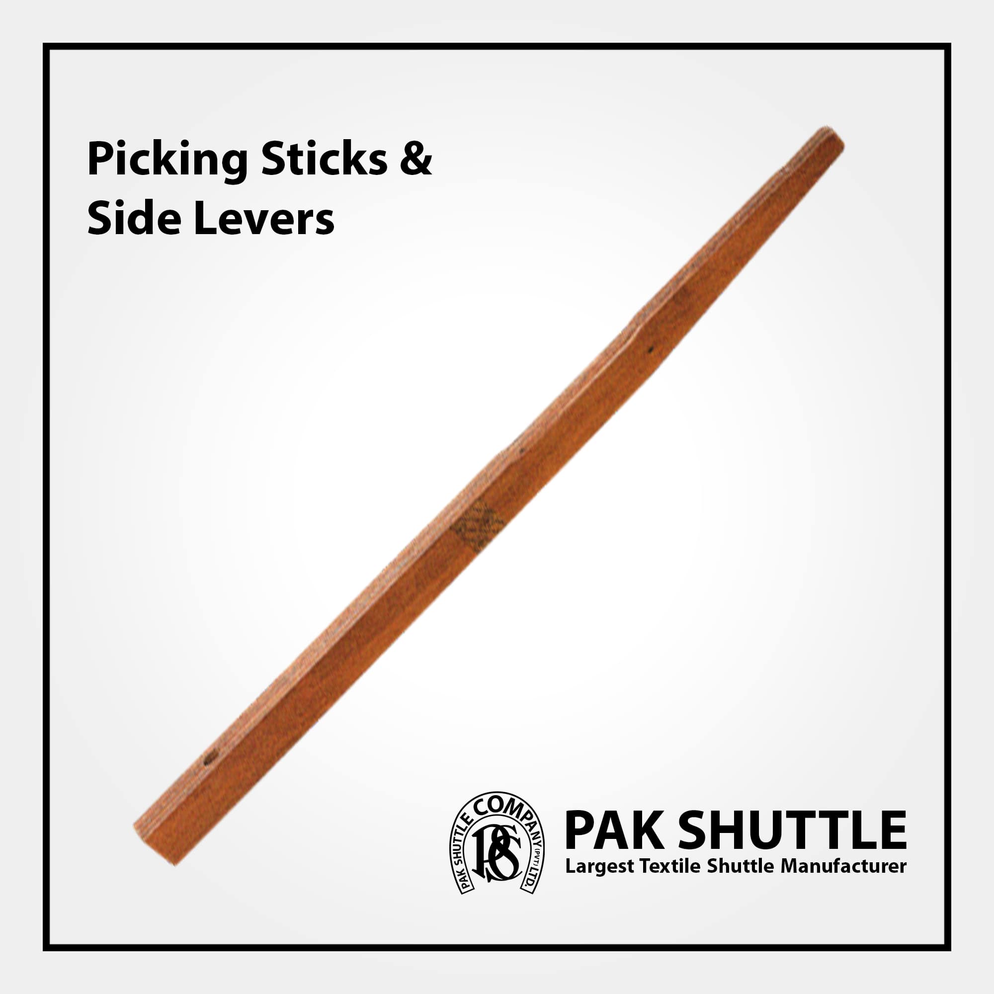 LAMINATED PICKING STICKS & SIDE LIVERS by Pak Shuttle Company Pvt Ltd.